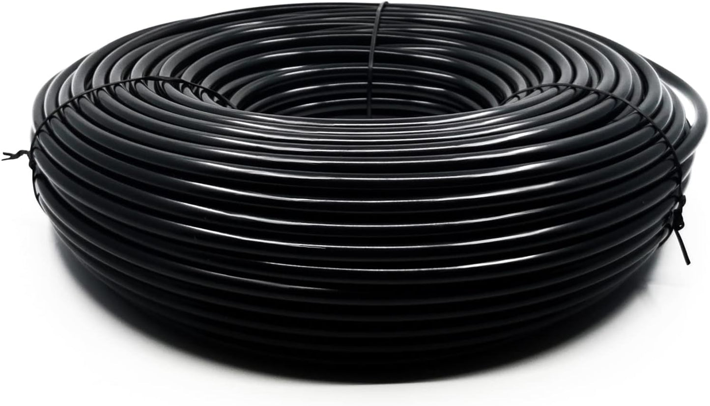 50FT 1/4 inch Drip Irrigation Tubing Distribution Hose Tube for Garden Irrigation System