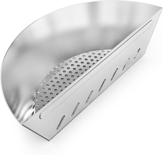 onlyfire Stainless Steel Charcoal Basket Charcoal Briquet Holder for Weber 22 Inch Kettle Grills and Other Similar Charcoal Grills
