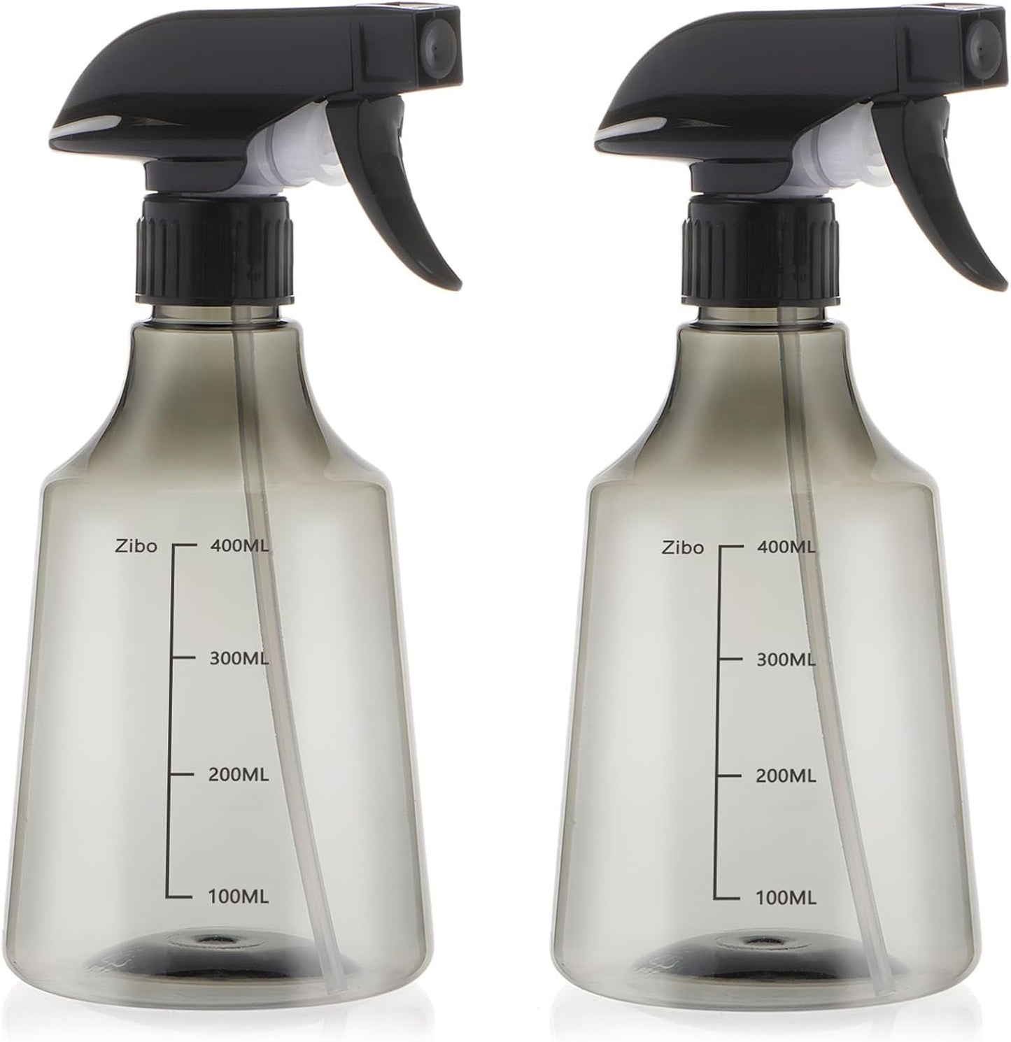 driew Plant Mister Spray Bottle, 2 Pack 13.6oz 400ML Plant Mister Water Spray Bottle with Scale for Plants Misting Bottle Water Fine Mist,Grey