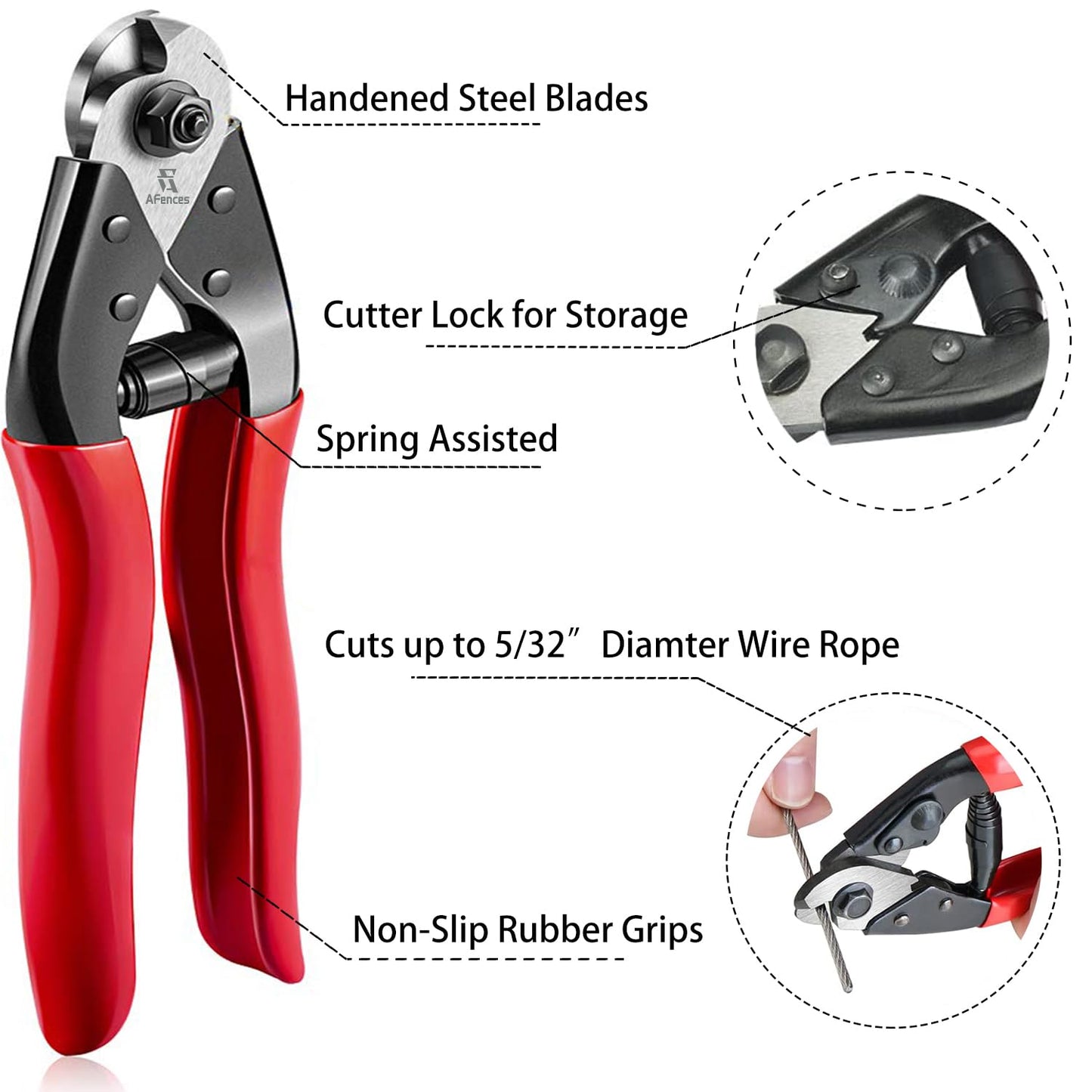 1/8" Wire Rope | 165FT Stainless Steel Cable with Cable Cutter | 7x7 Strand Core for Railing, Hanging, Garden Wire