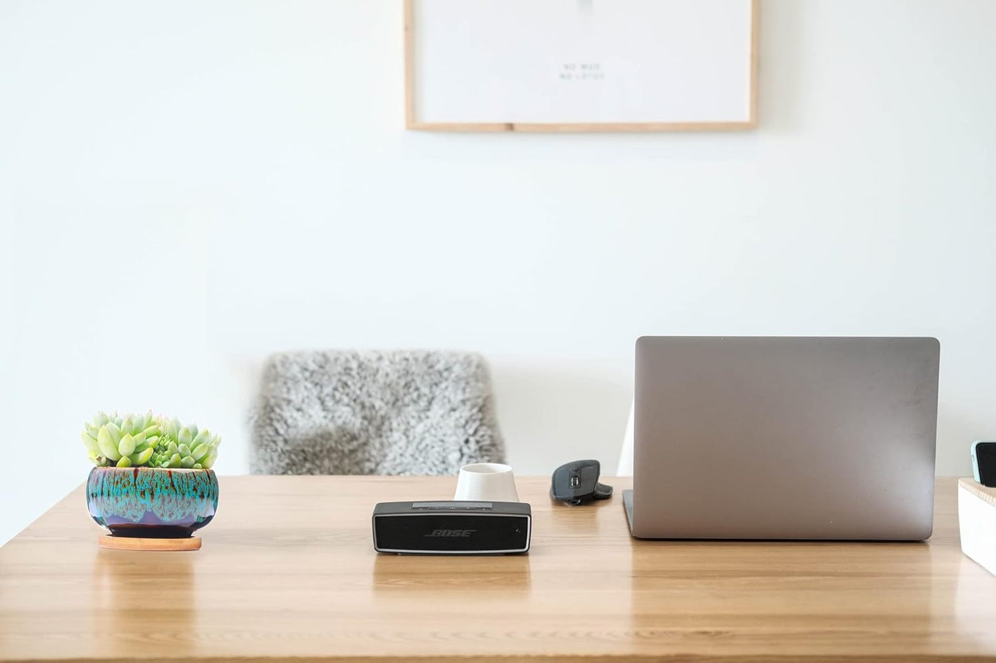 Cute Ceramic Succulent Garden Pots, Planter with Drainage and Attached Saucer, Set of 5 -Plants Not Included (Round)