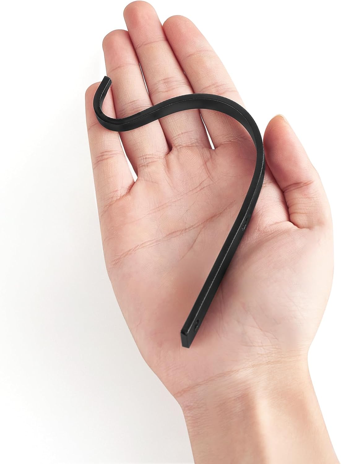 Mkono 6 Pack Iron Wall Hooks for Hanging Plant Lanterns, Plant Hanger Fence Metal Bracket for Bird Feeders, Wind Chimes, Mason Jar Sconces, Light Outdoor Indoor Rustic Home Decor, 3 Inch