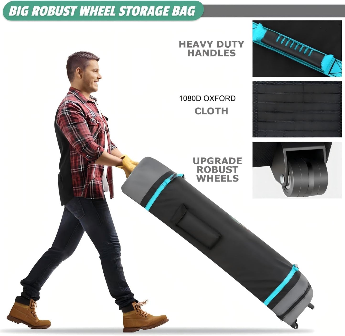 COBIZI 10x15 Pop Up Canopy Tent Heavy Duty with Sidewall, Commercial Outdoor Easy Pop Up Gazebo for Party Wedding All Weather Waterproof UV 50+ with Roller Bag(Leg Upgraded),White