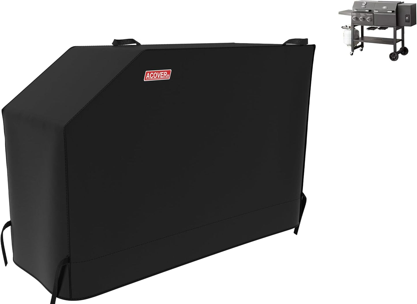 Expert Grill Pellet & Gas Combo Cover Grill Cover, 61" Black