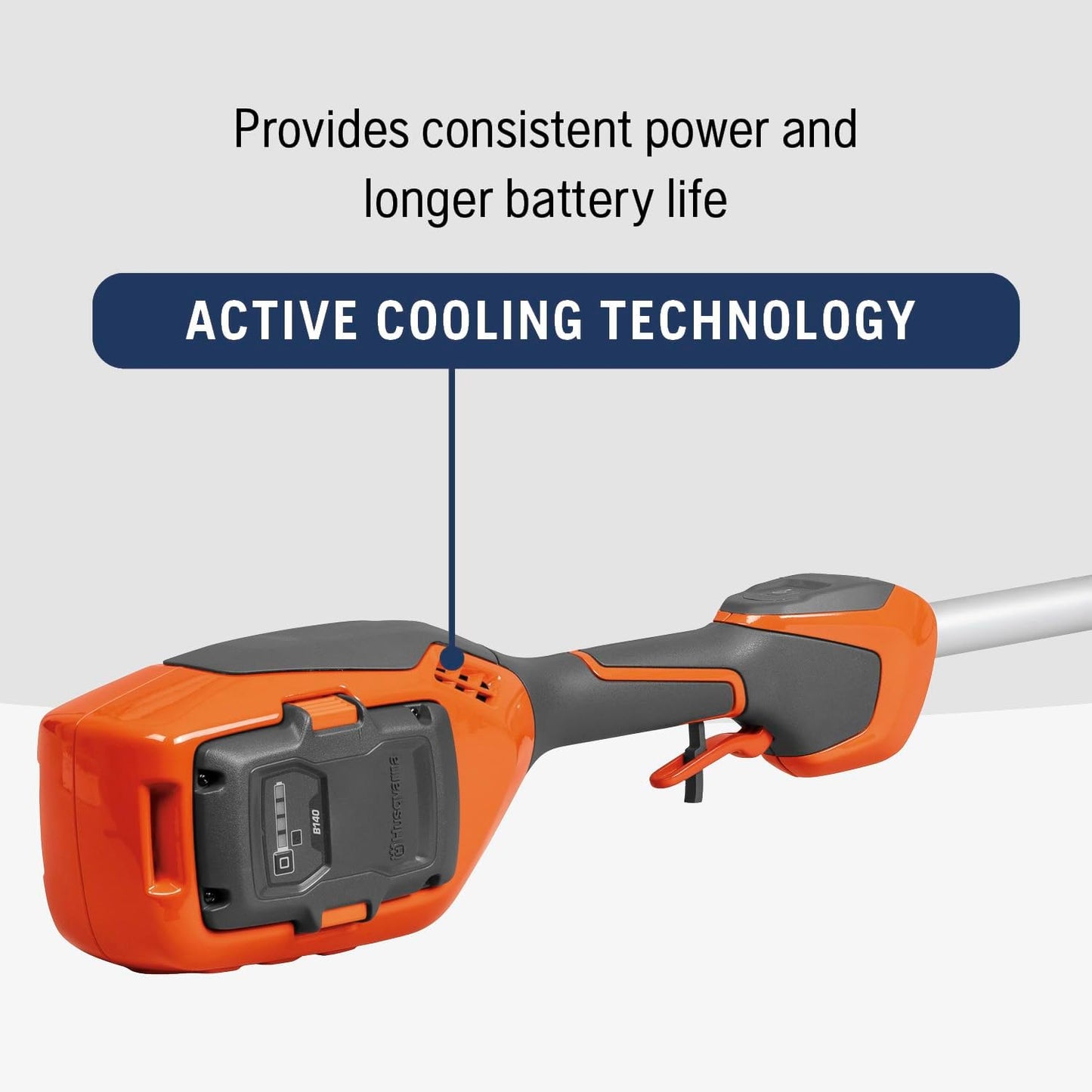 Husqvarna 110iL FLXi Cordless Grass Trimmer and Edger, Attachment Capable Battery Weed Trimmer with 4 Ah Battery and Charger Included, Extension Pole for Longer Reach