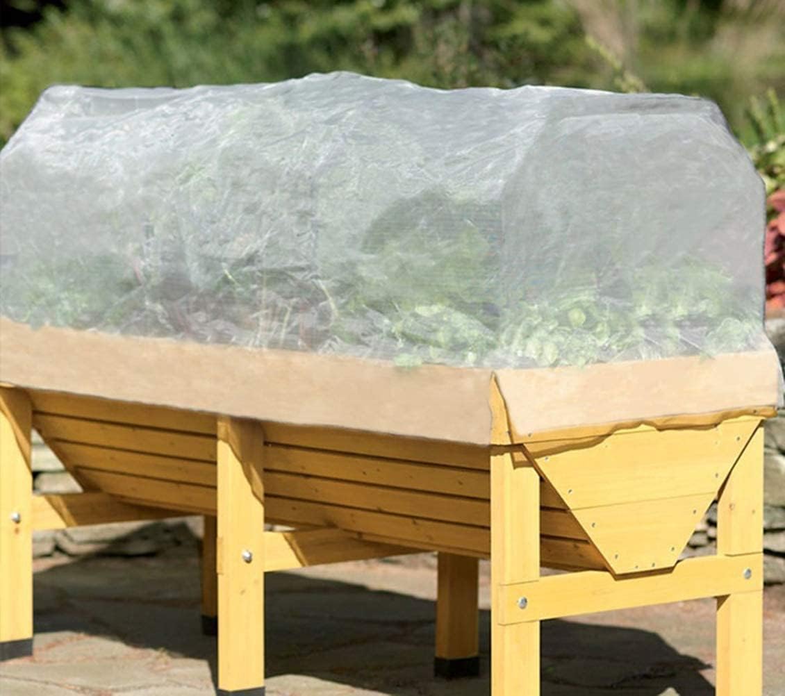 Agfabric Garden Netting 3.9'x9.8' Insect Pest Barrier Netting for Garden Protection,Plant Cover Row Cover Mesh Netting for Vegetables Fruit Trees and Plants,White