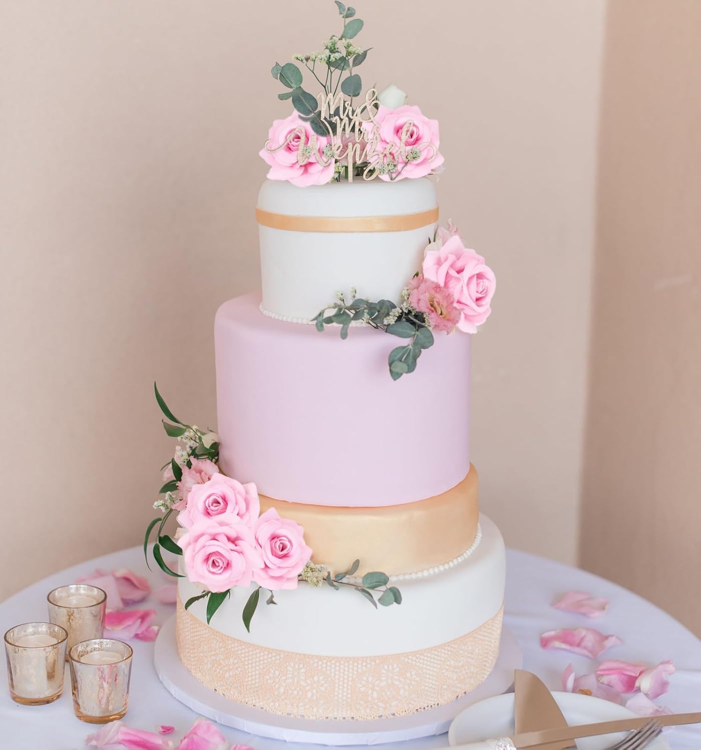 Velvet Rose Artificial Flower 25pcs Fake Pink Rose Flowers Heads Faux Silk Flowers Heads for DIY Wedding Home Party Baby Shower Decor(Pink)