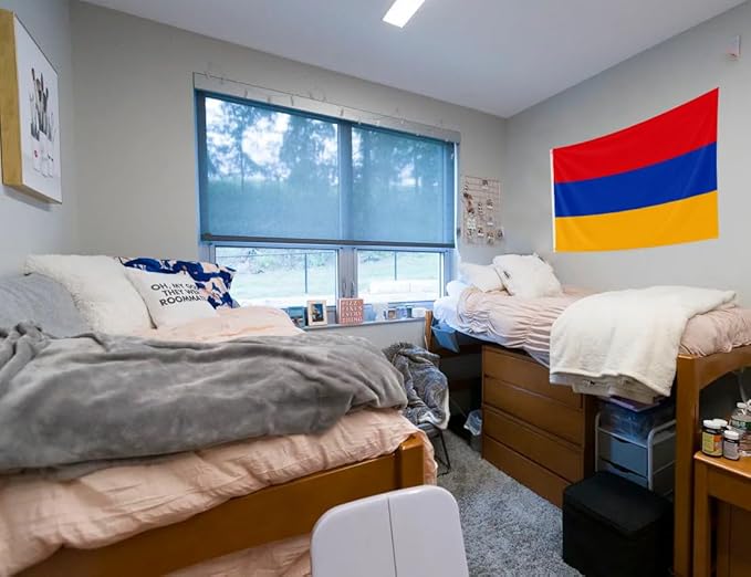 Armenia Flag 3x5FT Armenian National Polyester Flag With 2 Grommets For Patriotic Armenian Themed Festival Events Party Decoration(Armenia, 3x5FT)