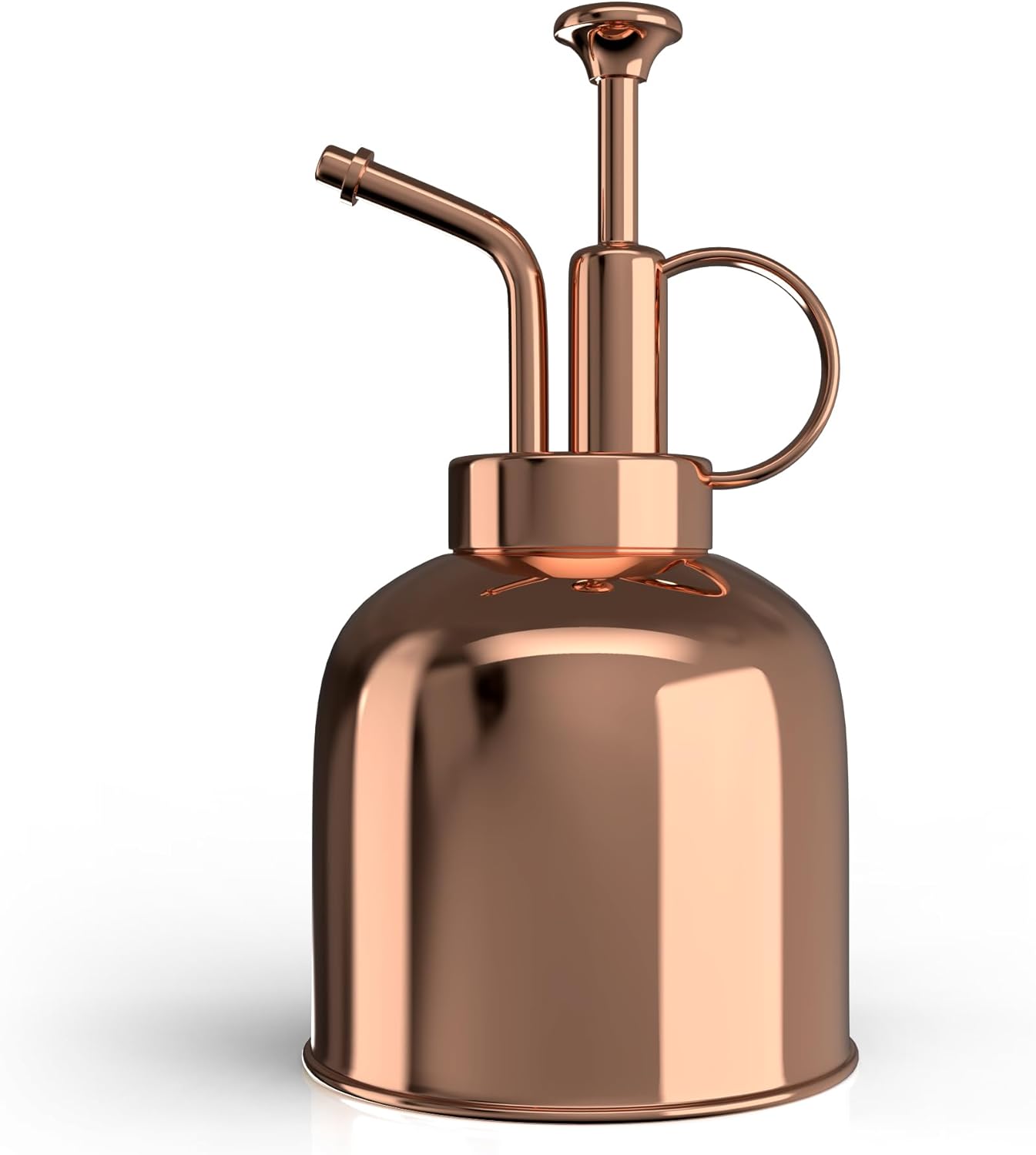 Stainless Steel Plant Mister Spray Bottle Watering Can for Indoor Plants Succulent Bonsai Garden Spray Houseplant Spritzer Modern Garden Tools 10oz/300ml (ROSE GOLD)