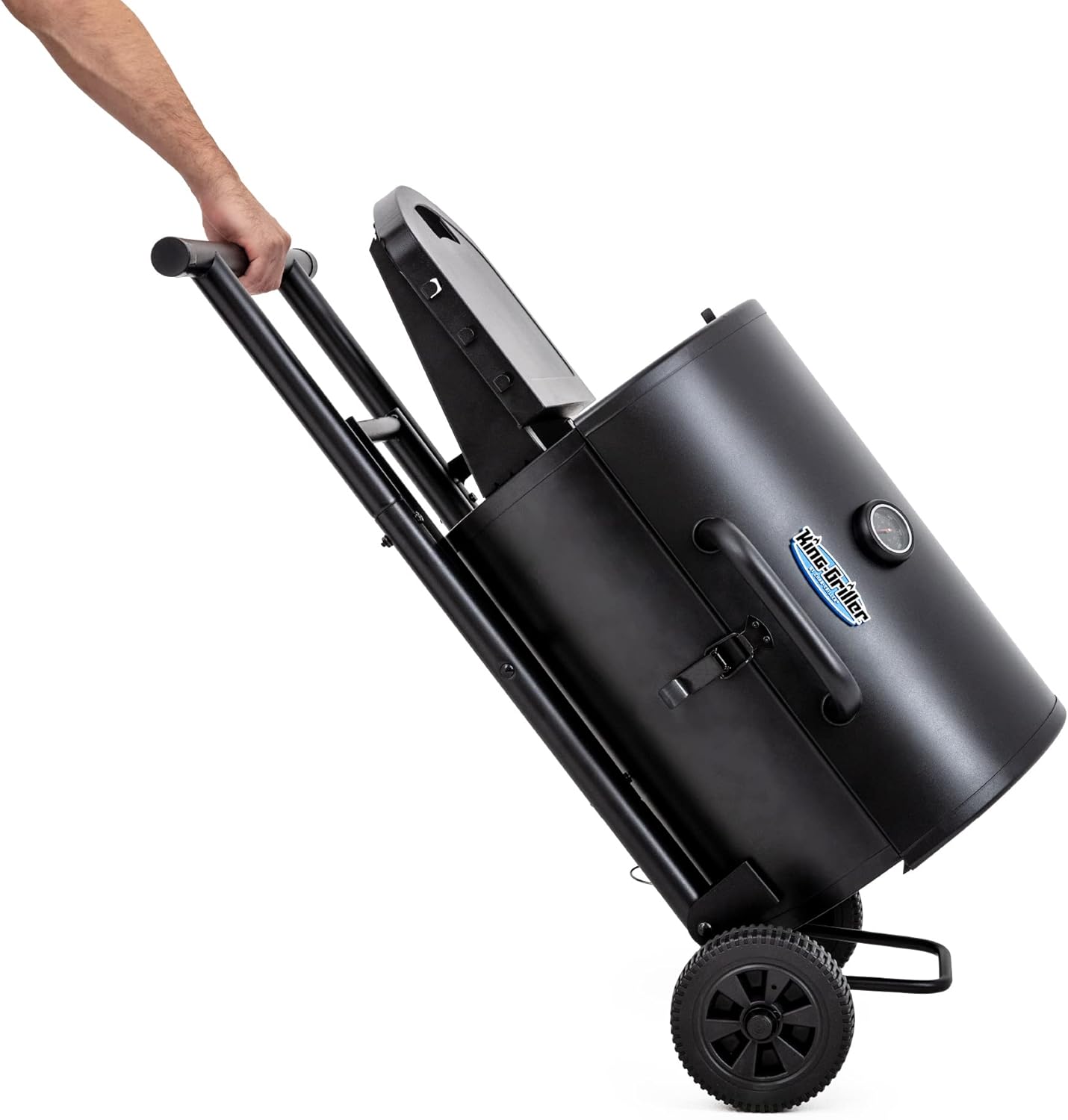 Char-Griller E1816 King-Griller Gambler Portable Charcoal Grill in Black