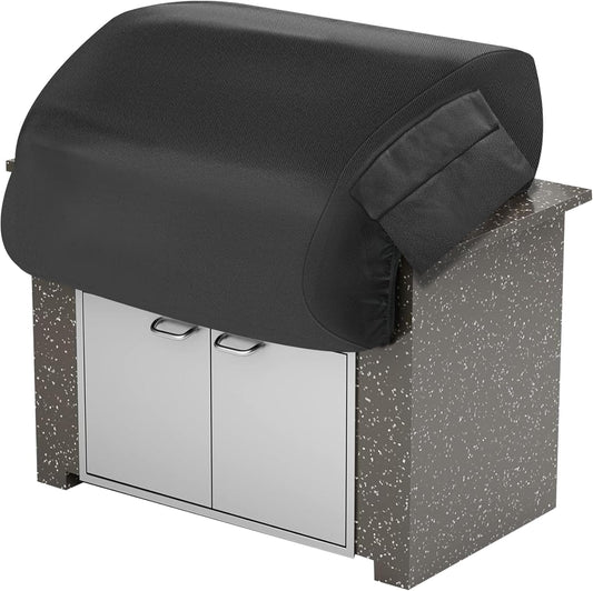 Built-in Grill Cover for Blaze 32 Inch 4-Burner Gas Grill, Cover for Bull Outdoor Built-in Gas Grills 32 Inch, Wateproof Island BBQ Grill Top Cover, Outdoor Kitchen Grill Head Cover