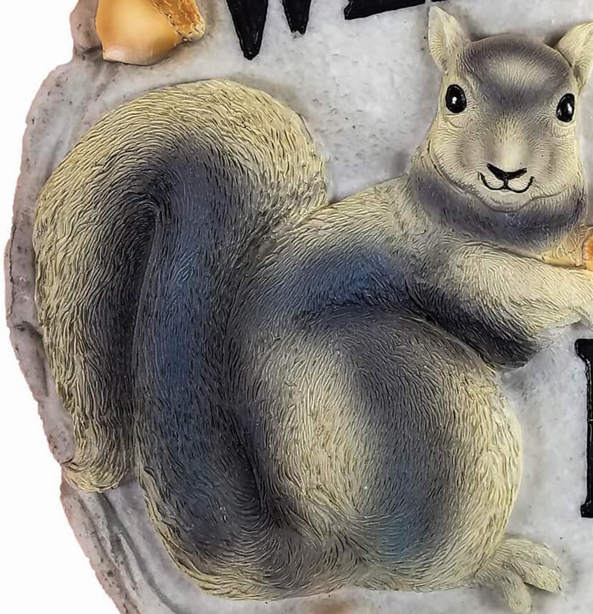 Spoontiques - Garden Décor - Nut House Stepping Stone - Decorative Stone for Garden