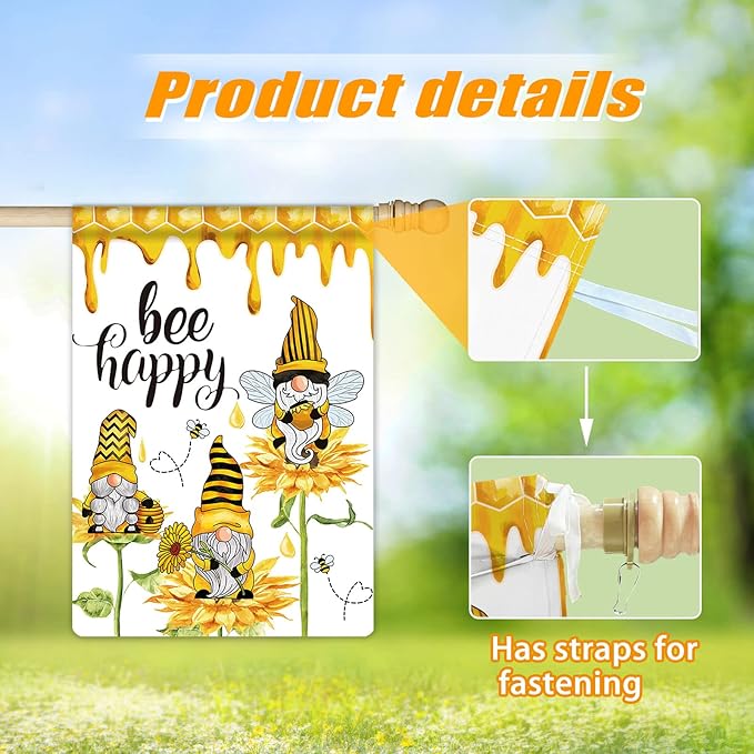 12 Pcs Seasonal House Flags 28x40 Double Sided Seasonal Large Garden Flags for All Seasons Set of 12 Spring Easter Valentine Halloween Christmas Holiday Yard Decoration, Welcome Outdoor Decor 28x40 In