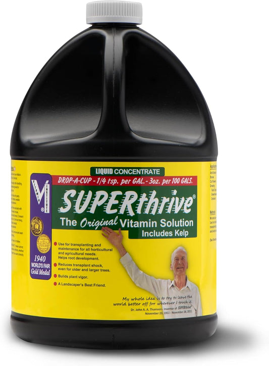 SUPERthrive Plant Vitamin Solution, 1 Gallon, Clear