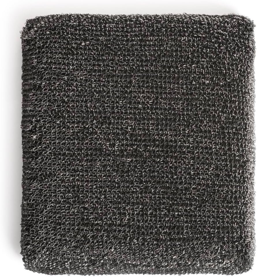 BBQ-AID 2-Pack Bristle Free Grill Brush Replacement Heads, Grill Cleaning Bristle Free Brush - for 2025 Model Brush and Scraper. Stainless Steel Poly Mesh Blend - No Scratch Cleaning for Any Grill