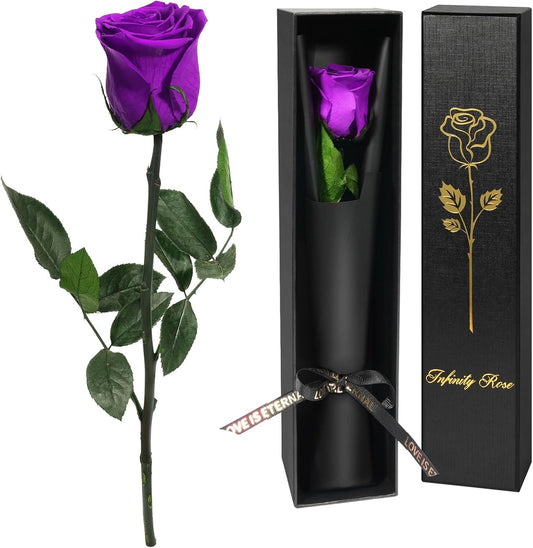 Yamonic Preserved Flowers Rose Birthday Gifts for Mom Women,Mothers Day Rose Flowers Gifts for Mom, Real Flower Mom Gifts for Grandma, Wife, Girlfriend Gifts for Christmas,Valentine's Day,Anniversary