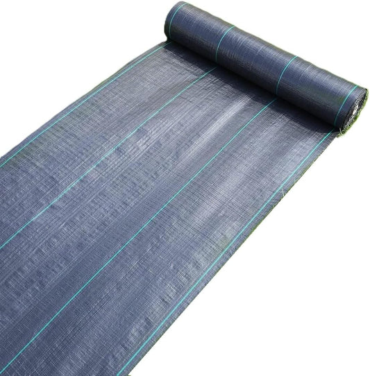 3ftx180ft Weed Barrier Landscape Fabric Heavy Duty, 3.2oz Weed Barrier Garden Fabric, Easy Setup Woven Landscaping Fabric
