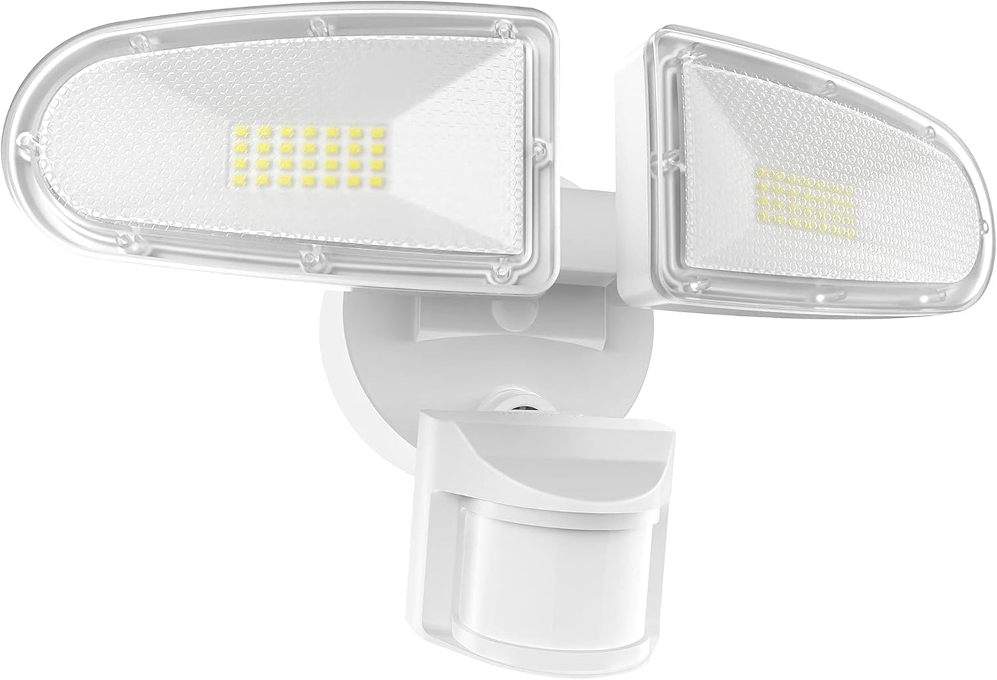 JJC 3700LM 32W LED Security Lights Motion Sensor Flood Light, LED Motion Sensor Outdoor Lights Fixture, Waterproof IP65,5700K Super Bright Motion Detector Lights for Garage, Porch (Not Solar Powered)