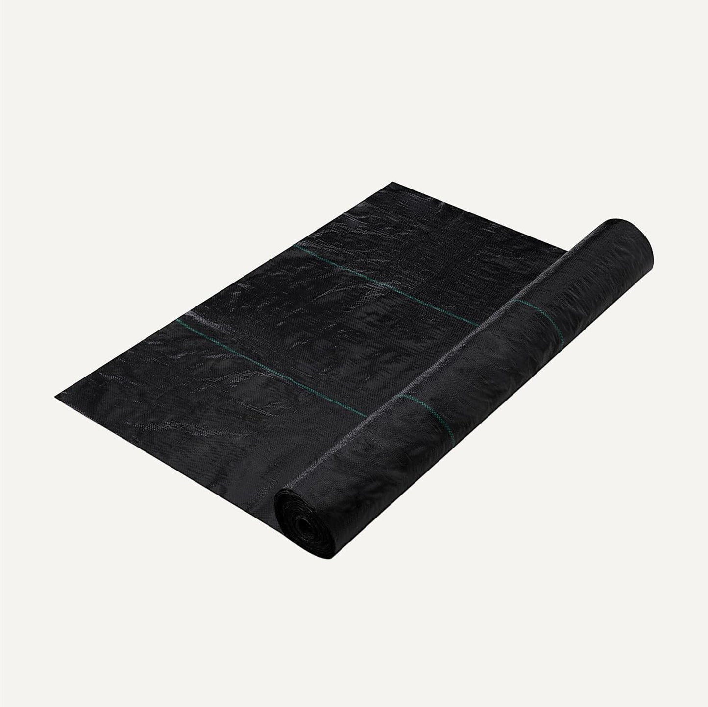 Amazon Basics Weed Barrier Fabric, Black, 1-Pack