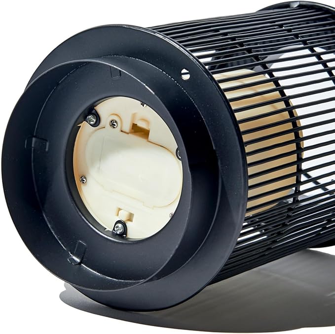 LampLust Outdoor Lantern Decorative Outdoor Patio Decor, Set of 2, 8 Inch Candle Lanterns, Black Metal, Outdoor Lanterns for Patio Waterproof, Battery Included, Modern Farmhouse Front Porch Décor