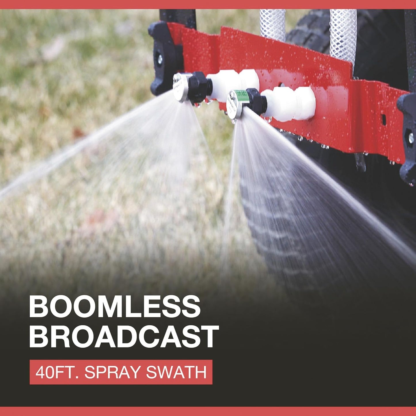 NorthStar High Flow ATV Boomless Broadcast and Spot Sprayer - 26-Gallon Capacity, 5.5 GPM, 12 Volts