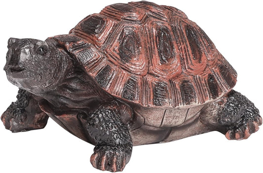 Turtle Statue, Resin Garden Sculpture Indoor/Outdoor Yard Lawn Ornament,Home Decor (Medium)