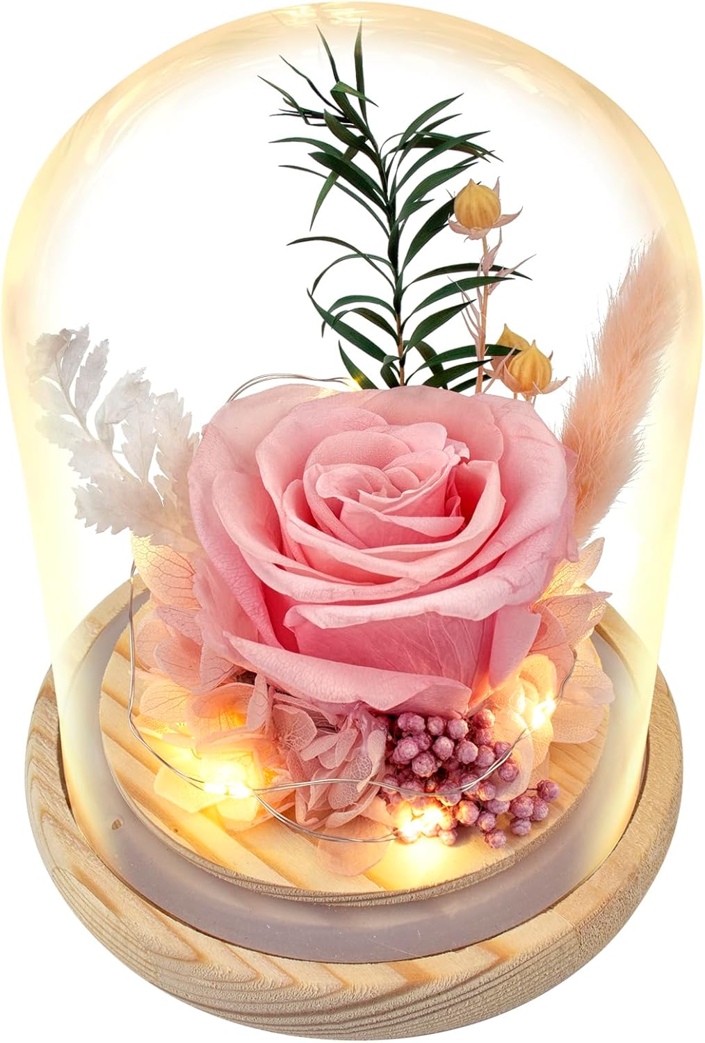 Flowers, Roses Gift – Fresh Flowers Bouquet & Preserved Roses for Home Decor – Forever Flowers for Delivery Prime to Show Love for Women, Unique for Mother's Day & Christmas