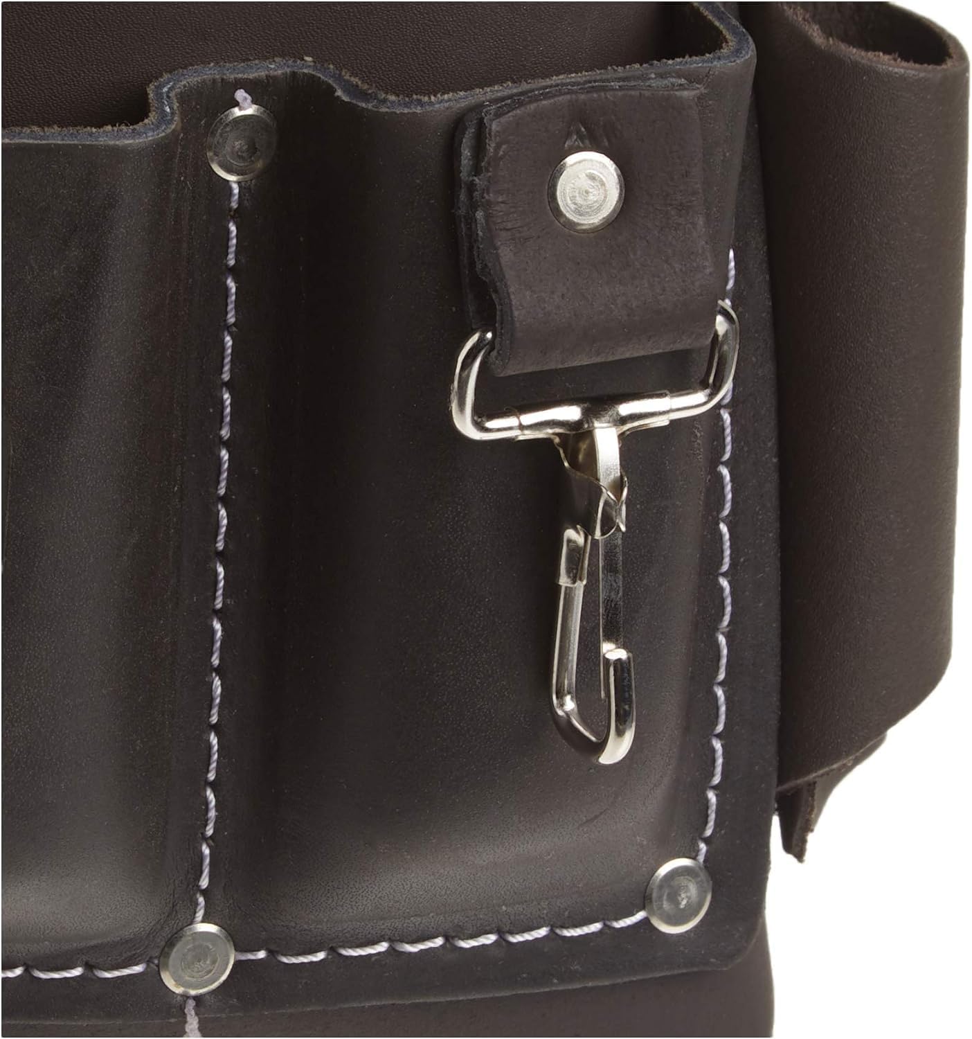 McGuire-Nicholas 526-CC Brown Professional Electrician'S Pouch, oil tanned leather