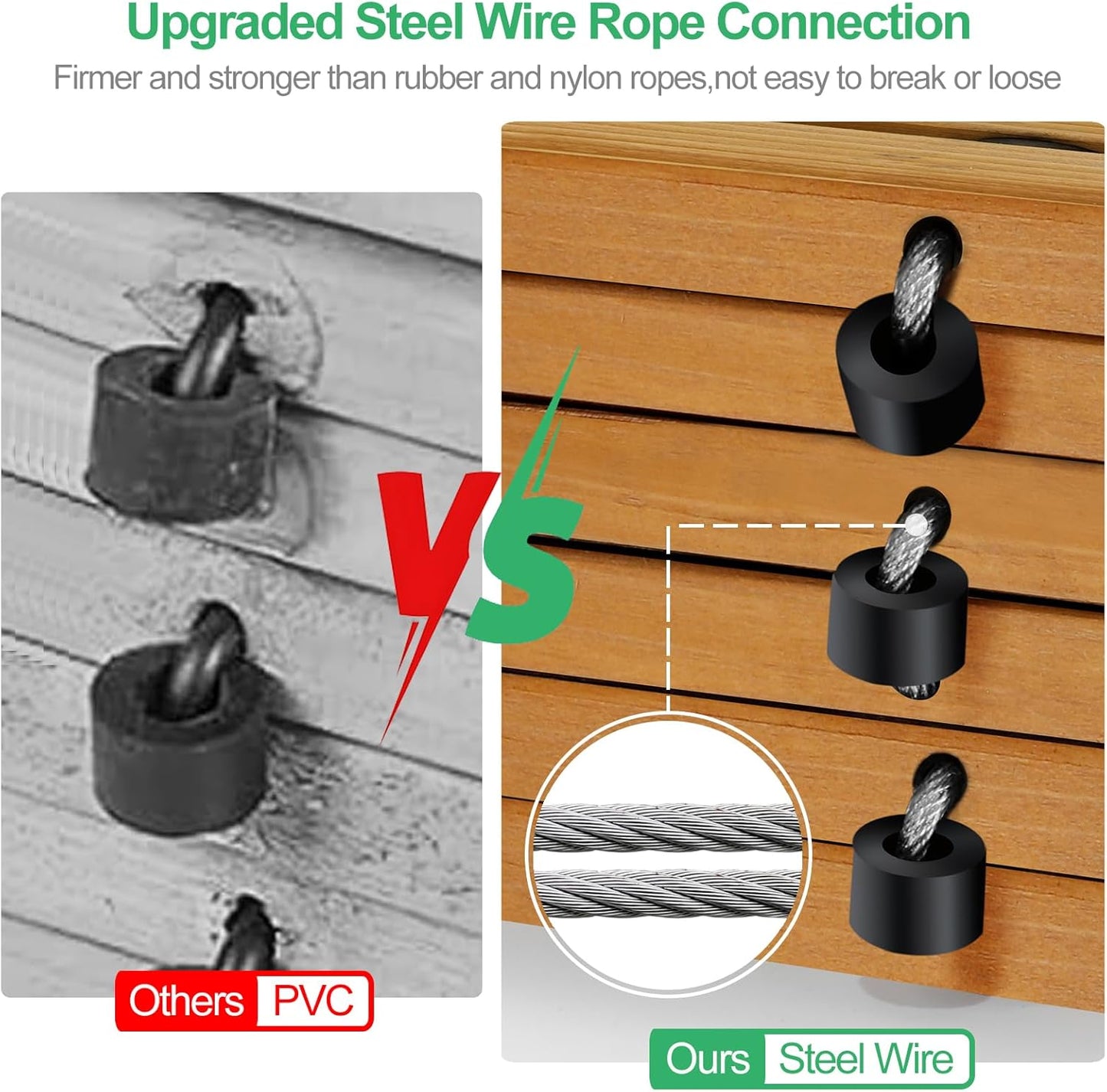 RELIANCER 8' Wooden Garden Pathway,Outdoor Roll Out Cedar Straight Walkway,Patio Path Decorative Garden Boardwalk Walkways,Weather-Resistant Roll Up Beach Wood Road Floor,Wedding Party Pathways