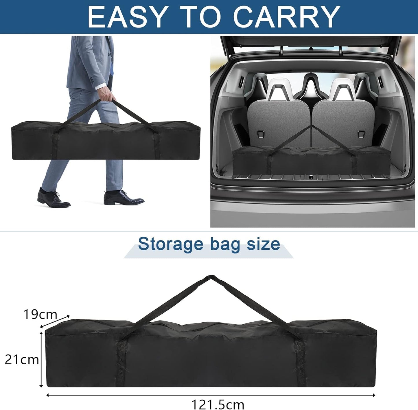 Outvita 6.5x6.5ft Pop Up Canopy Tent, Outdoor Instant Shelter Folding Canopy with 4 Side Walls and Carry Bag for Commercial Events, Party, Backyard BBQ, Camping Blue