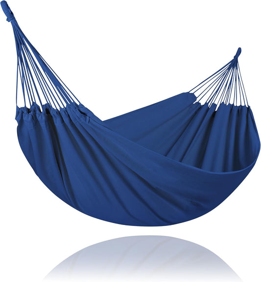 SUNCREAT Hammocks for Outside, Portable Camping Tree Hammock, Hammock Replacement for Stand, Navy