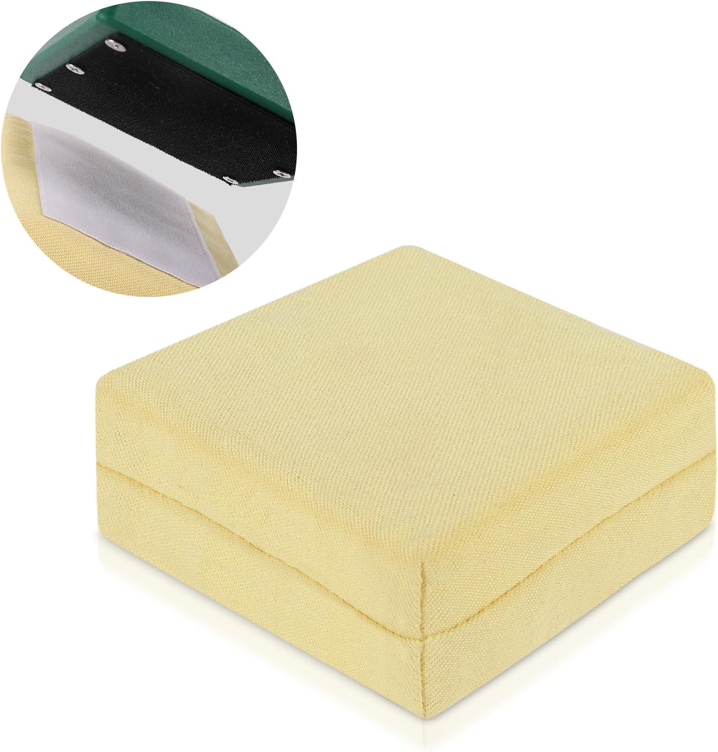 Replaceable BBQ Cleaning Head (No Handle), Safe Replacement Cleaning Pad for Cast Iron/Stainless-Steel Grates