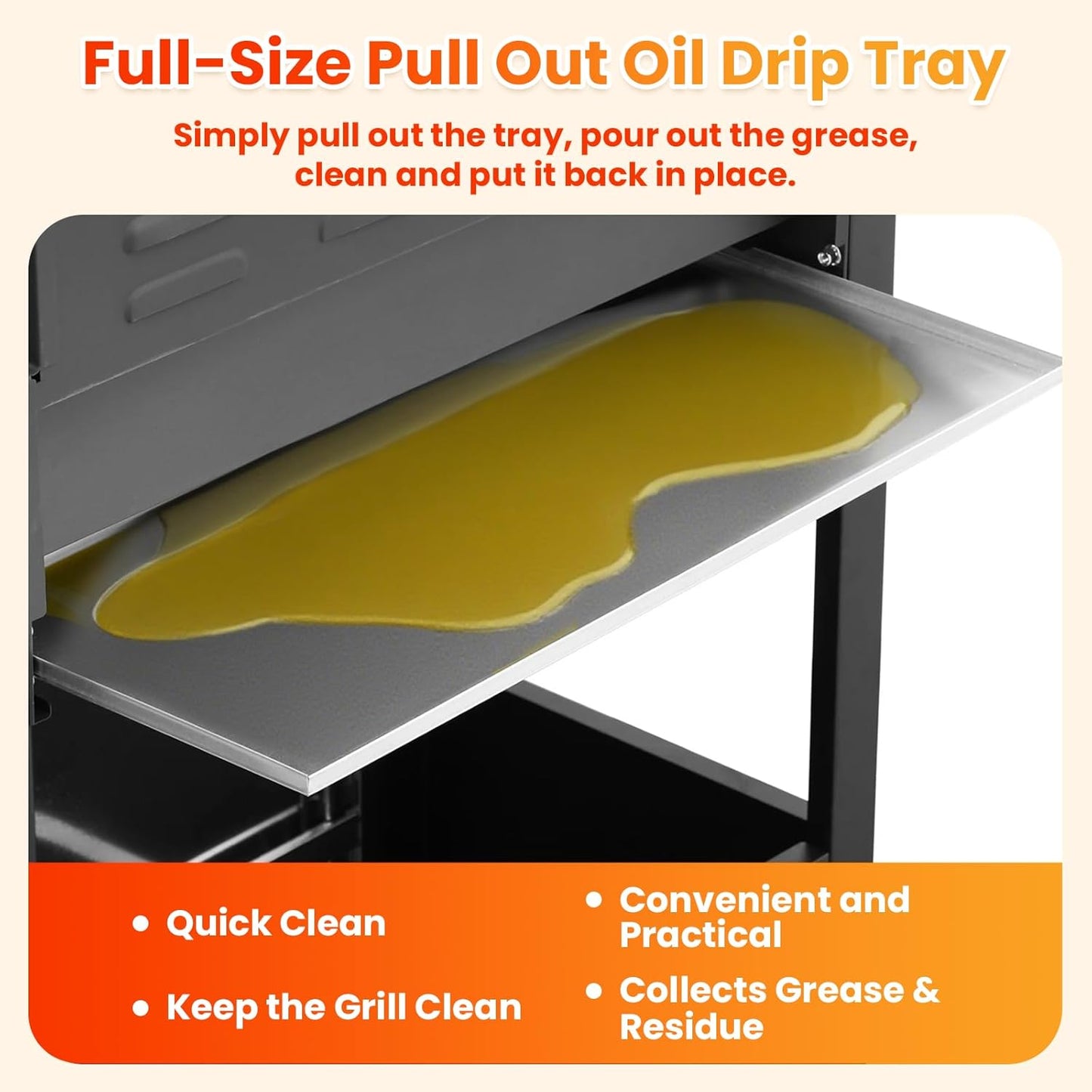 3-Burner Propane Gas BBQ Grill with Side Burner, Porcelain-Enameled Cast Iron Grates and Side Tables, 40,500 BTU Stainless Steel Grill for Outdoor Camping Barbecue Grilling Backyard Cooking