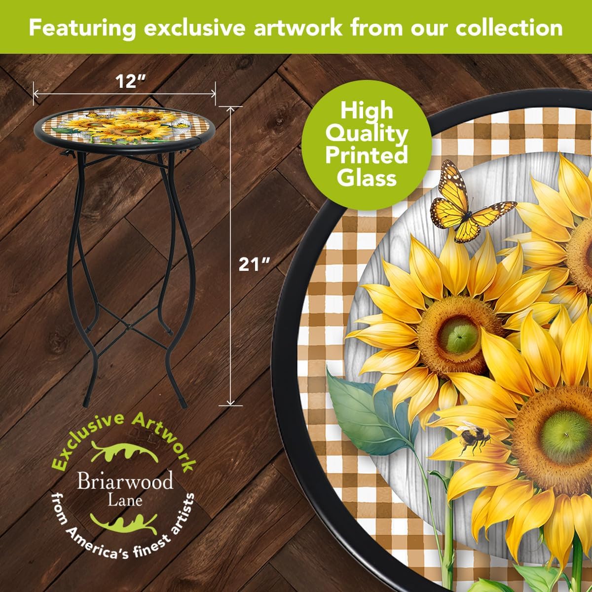 Briarwood Lane Sunflower Duo Plant Stand