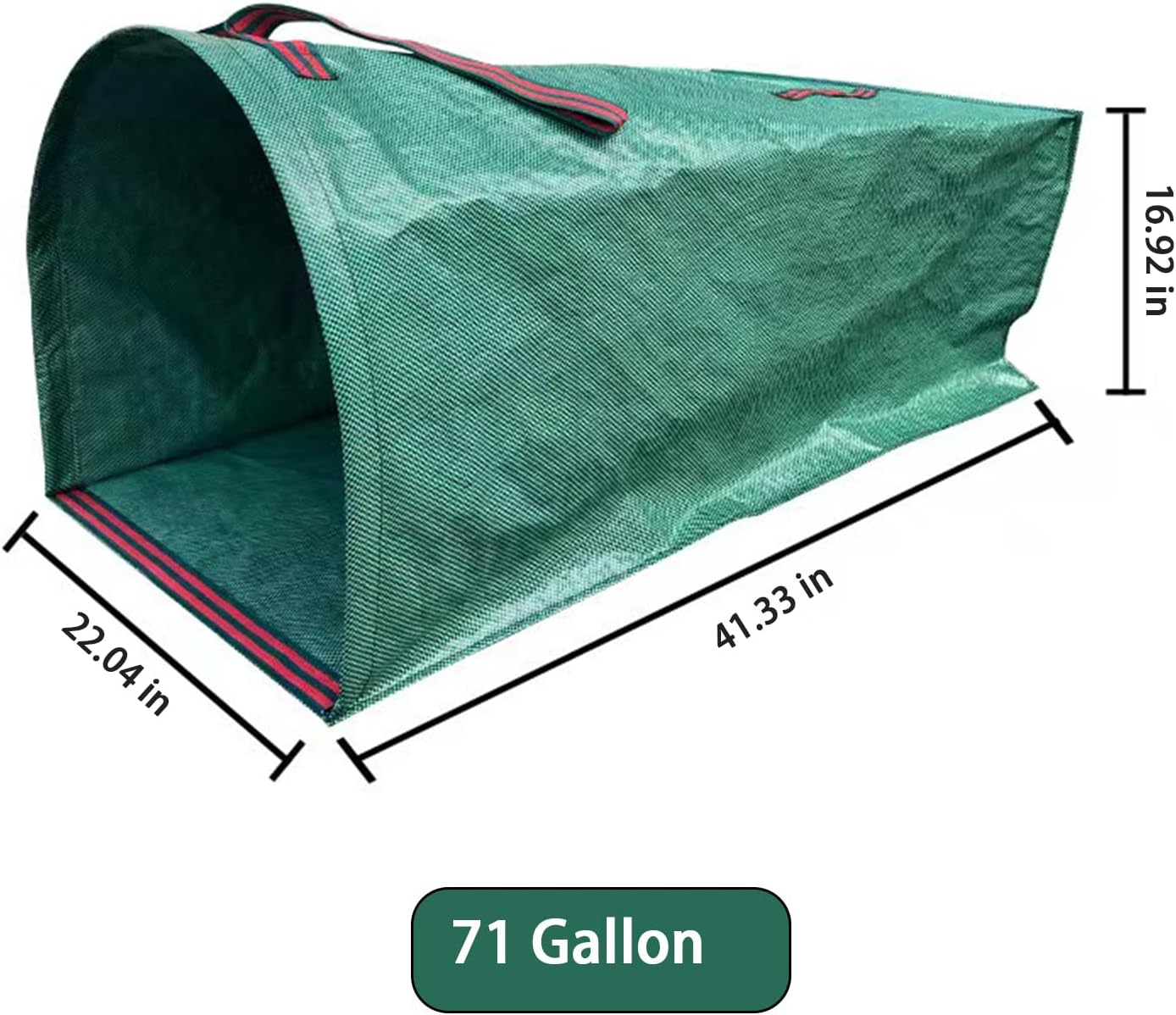 Leaf Dustpan, Leaf Collector, Large Yard Dustpan-Type Lawn and Leaf Bags Reusable, Leaves Collector, Garden Bags for Leaves, Debris, Grass, Clippings, Lawn Trash 71Gallon