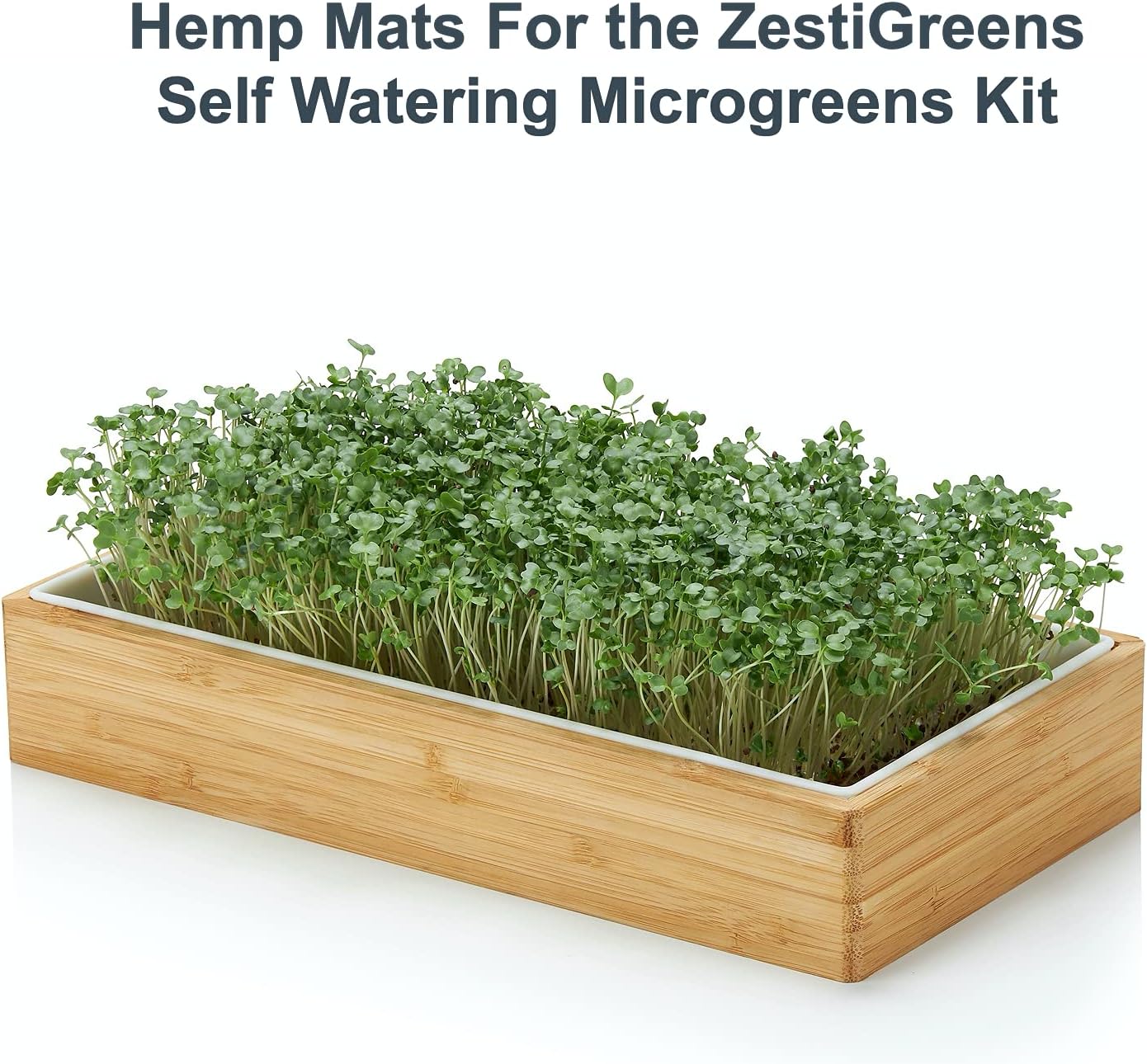 Hemp Mats for ZestiGreens Microgreens & Wheatgrass Kit