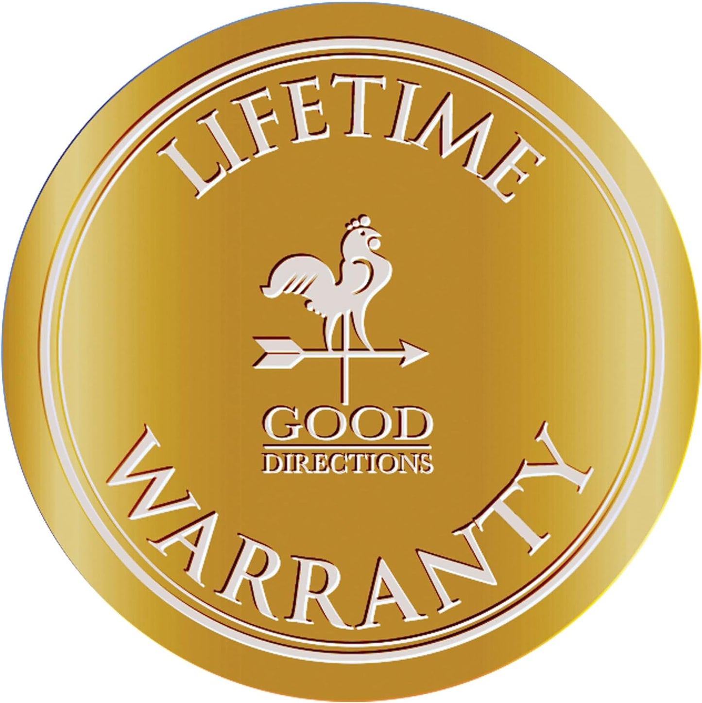 Good Directions 479V1 Rain Chain Basin Large 16-1/2 Inch Diameter, 4 Inches High, 100% Blue Verde Pure Copper