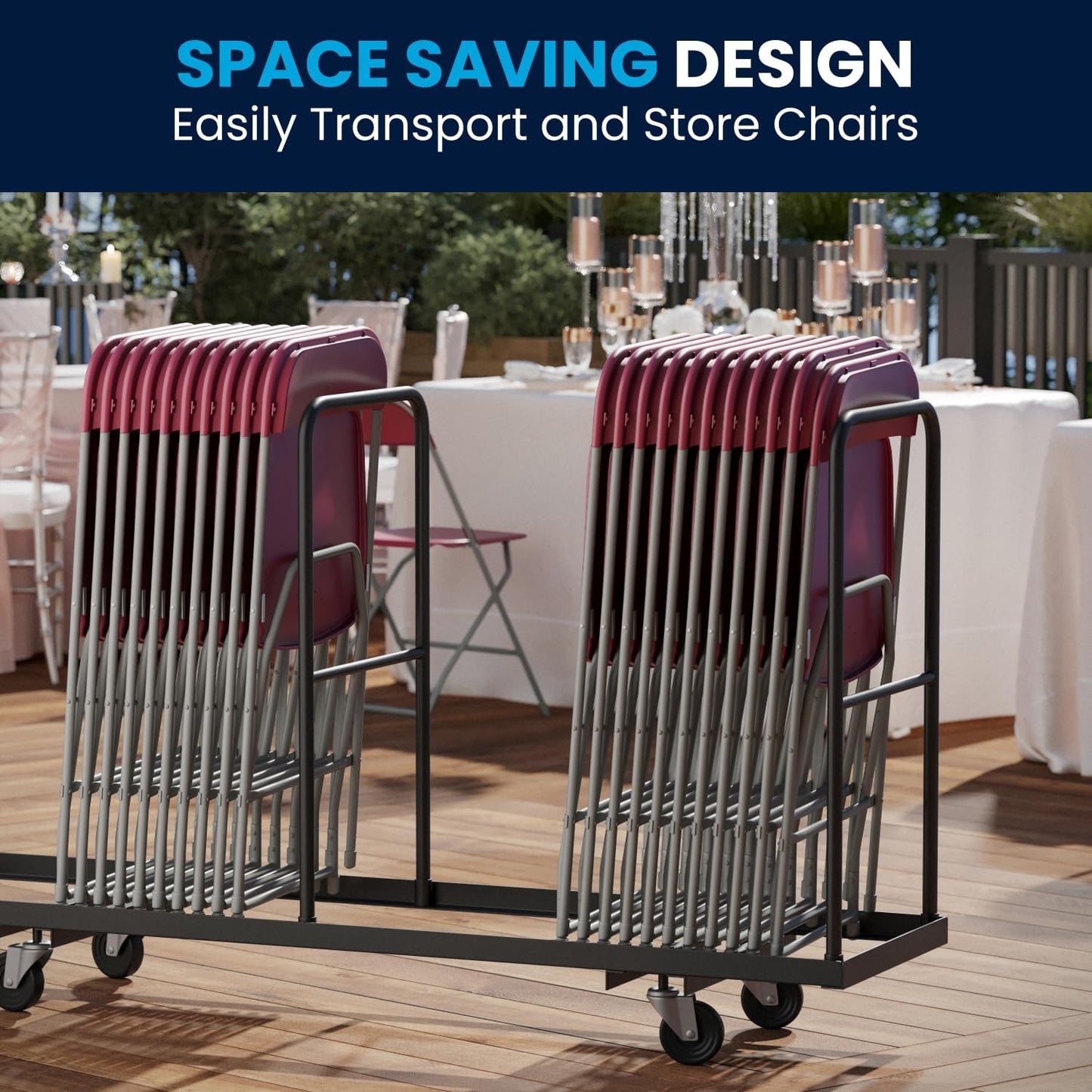 Flash Furniture Hercules Series Plastic Folding Chair - Red - 6 Pack 650LB Weight Capacity Comfortable Event Chair-Lightweight Folding Chair