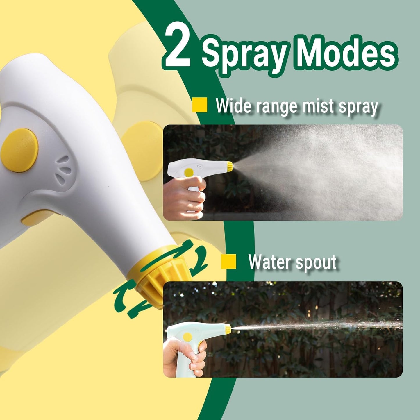 T TOVIA: Garden Sprayer 1 Liter Battery Spray Bottle Powered Electric, Rechargeable, Portable Garden and Plant Sprayer, Mister, for Outdoor and Indoor Plants,Cleans and Gardens, Handheld Powered
