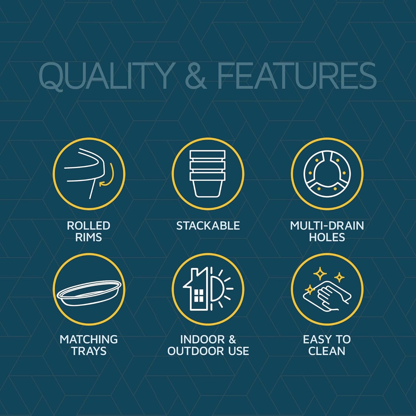 10-Inch Whiskey Barrel Planters Outdoor Pack of 20 - Durable Plastic Plant Pots for Indoor & Outdoor Use with Drainage & Saucer, Lightweight Rustic Barrel Planters for Flowers, Herbs & Small Plants