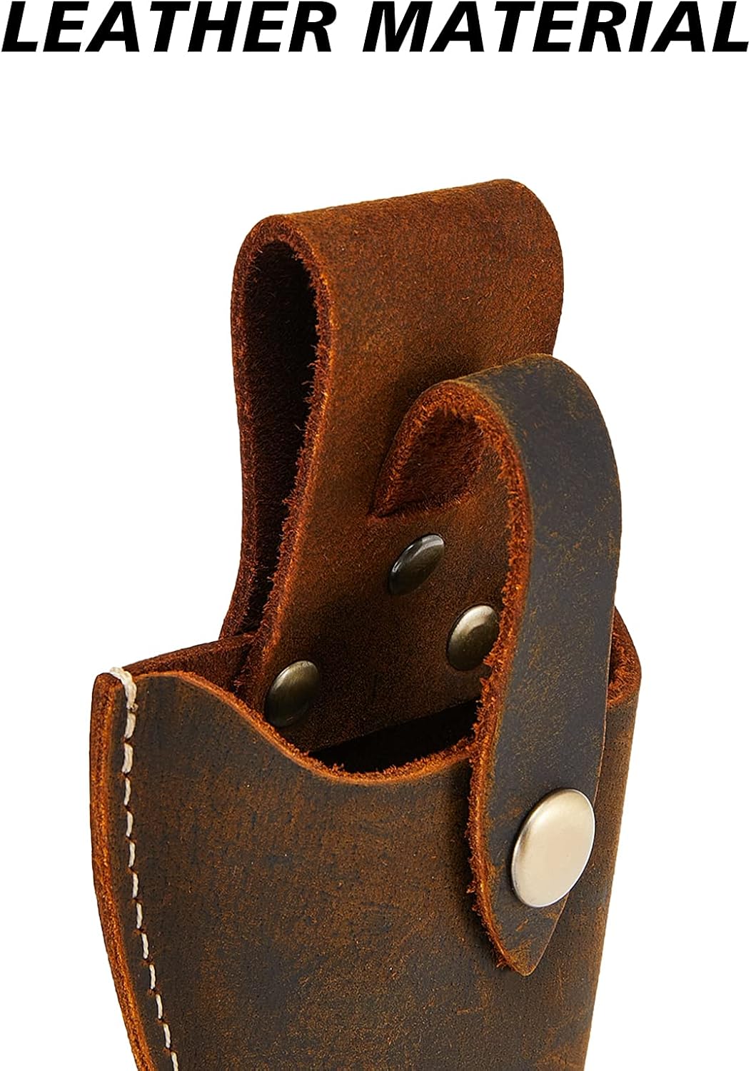 Plier Holder for Belt, Durable Leather Sheath Pouch Holder Gardening Tools Holster Belt Case for Garden Pruning Pliers Shears Scissors or Knife,Tools Gifts for Men Dad Husband Boyfriend