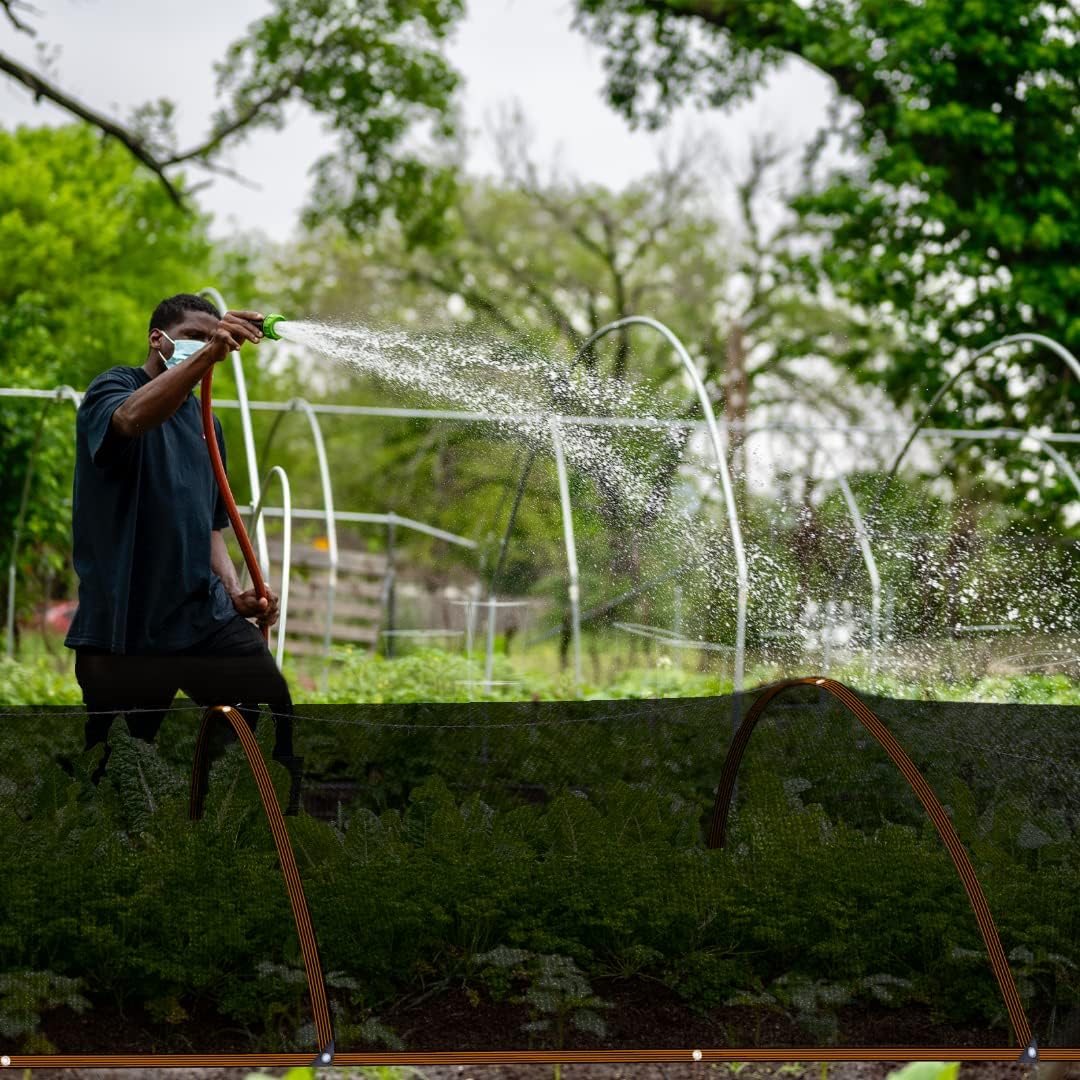 70% Shade Cloth - for Garden Plants Greenhouse, 8'x10' Sunblock Shade Cover -for Outdoor Garden Pergola Patio Lawn Sun Shade Cloths for Kennel Chicken Coop Easier to Hang Plant Shade Neting