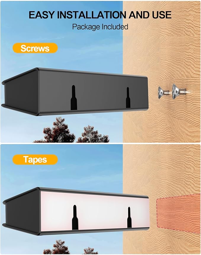 Solar Fence Lights 10 Pack, Outdoor Fence Light with 11 Modes RGB Color Glow LED Solar Lights, IP65 Outdoor Waterproof Wall Light, for Patio/Backyard/Deck/Fence/Railing