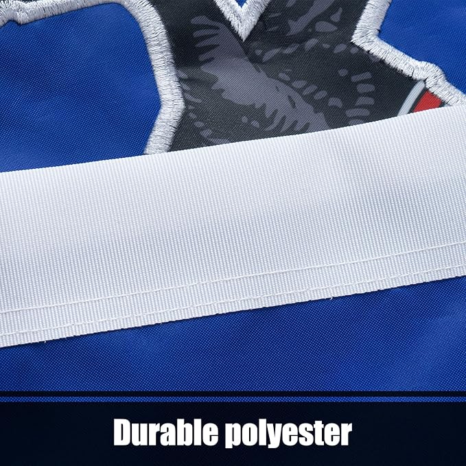 TOPFLAGS Pennsylvania Flag 3x5 Outdoor PA State Flags Double Sided Embroidered Longest Lasting Heavy Duty Polyester Stronger Brass Grommets 4 Stitched Hemming Perfect for Outside