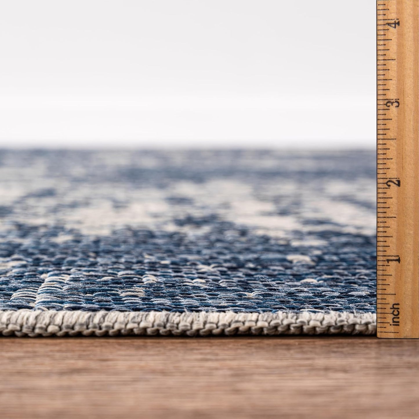 Keen Home Design Terrace Outdoor Area Rug - 8x10 Washable Indoor/Outdoor Rug for Patio, Kitchen, Balcony, Beach, Garden, Deck and Porch, Size: 7'7"x10'