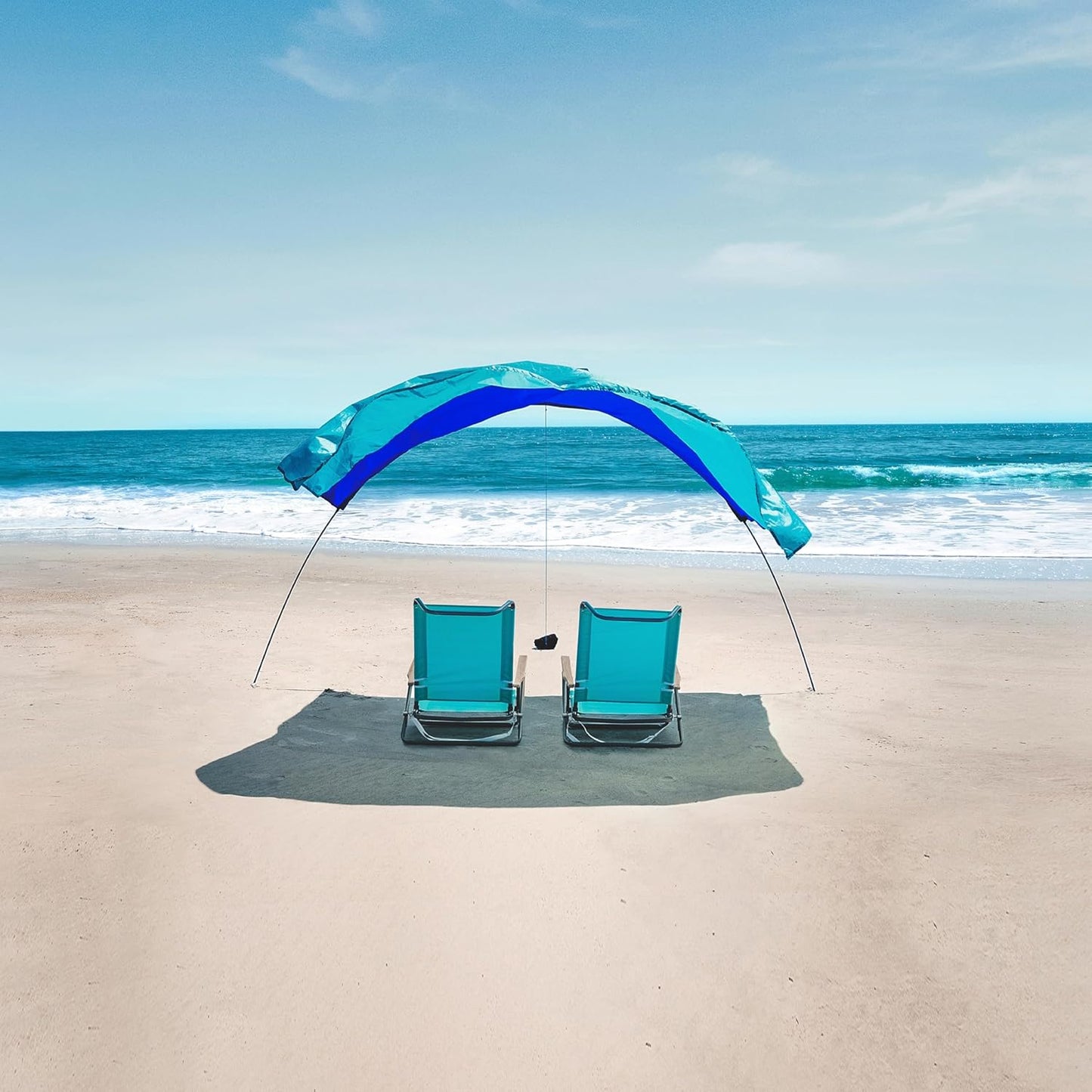Shibumi Shade Mini® (Previous Generation) - World's Best Beach Shade, The Original Wind-Powered® Beach Canopy
