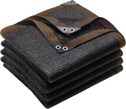 winemana Black Shade Cloth 70%, 5x20 FT Mesh Tarp - Garden Shade for Greenhouse, Patio, Vegetables, Plants Cover and Chicken Coops, Sun Shade Net for Outdoor Protection with Reinforced Grommets