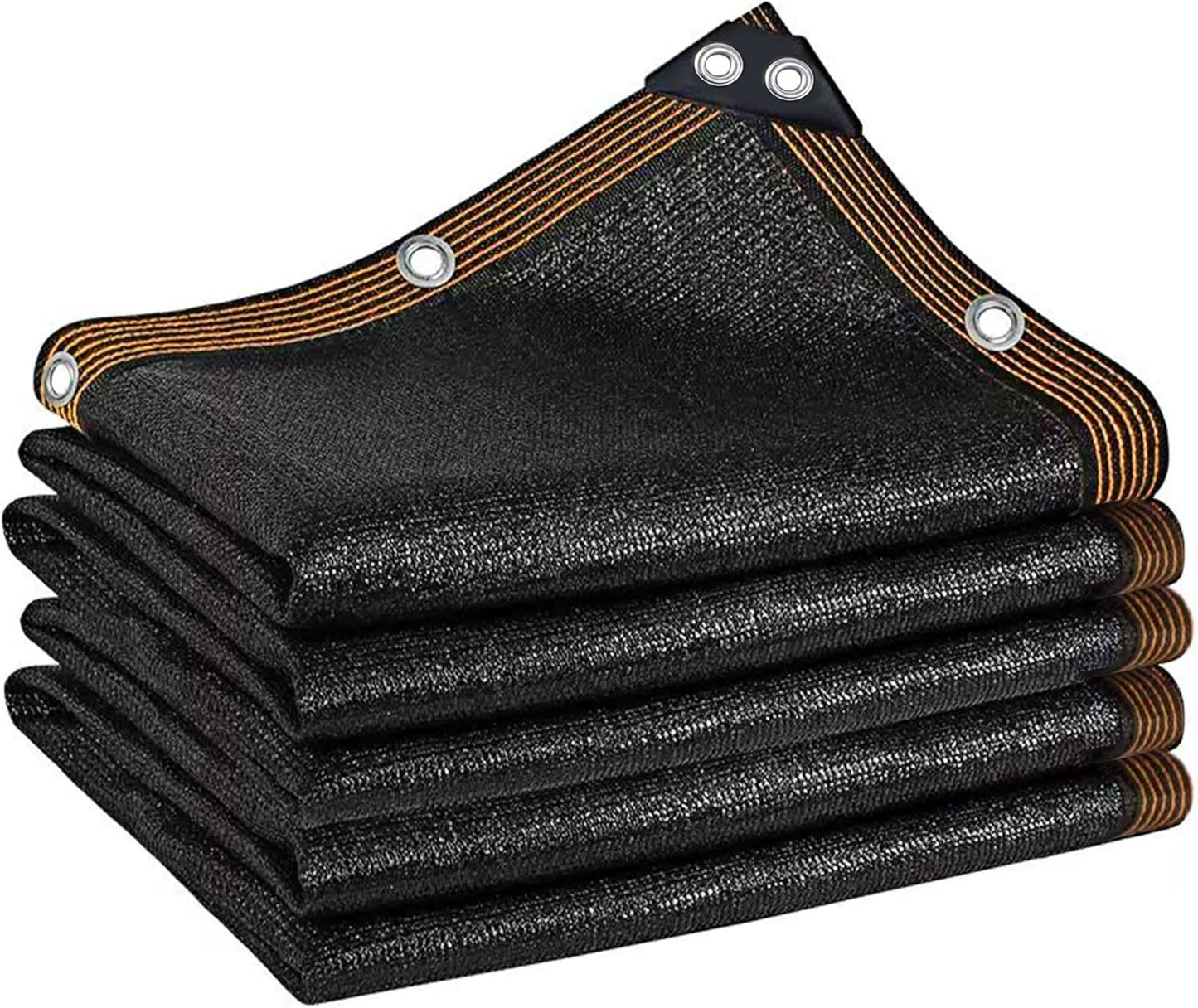 winemana Black Shade Cloth 40%, 6.6x20 FT Mesh Tarp - Garden Shade for Greenhouse, Patio, Vegetables, Plants Cover and Chicken Coops, Sun Shade Net for Outdoor Protection with Reinforced Grommets