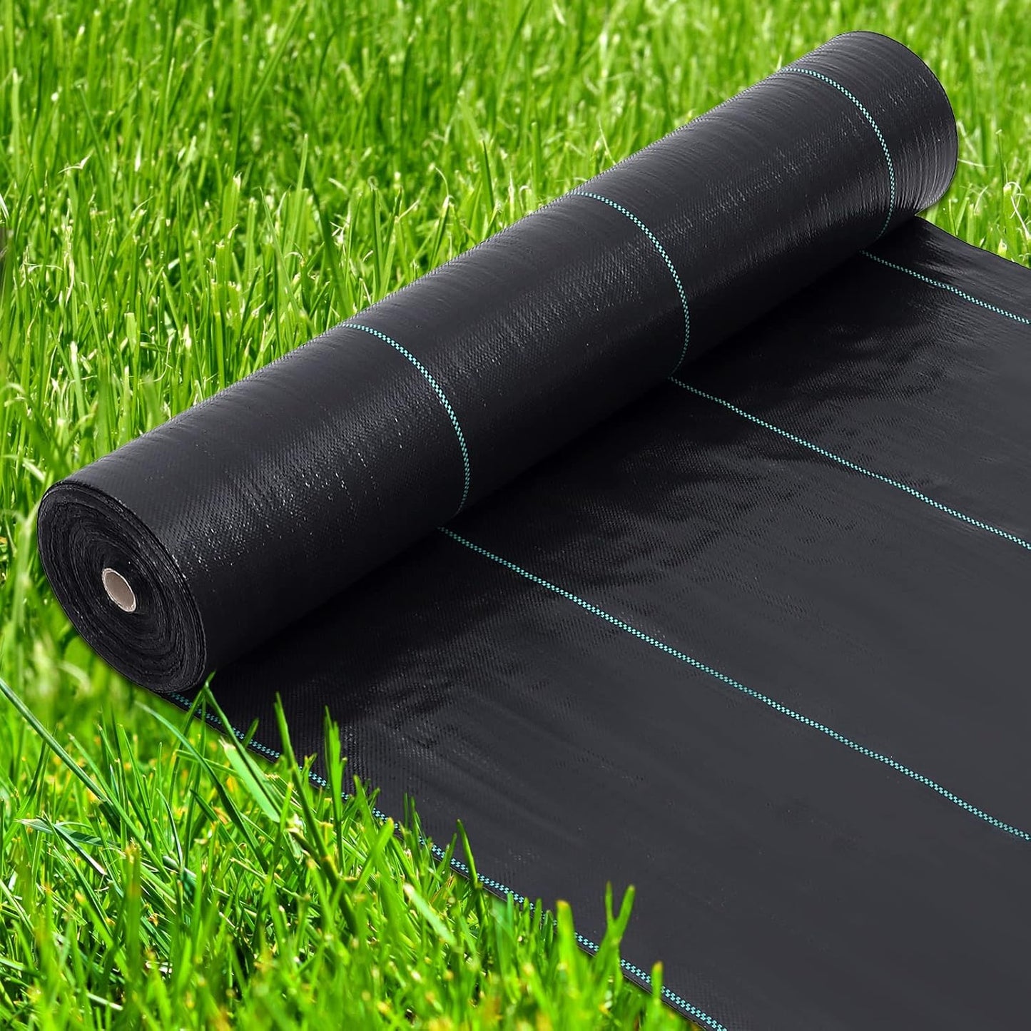 3ft x 300ft Premium Weed Barrier Landscape Fabric, 3.24 oz Heavy Duty, Weed Control Fabric, High Permeability, Good for Flower Bed, Driveway Fabric and Ground Cover