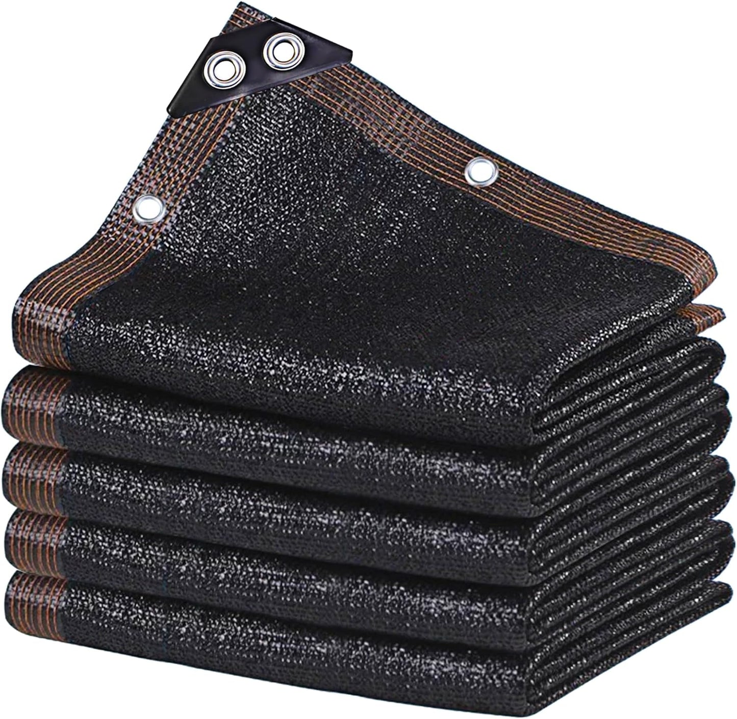 winemana Black Shade Cloth 30x30 FT– 50% Sun Shade Mesh Tarp for Greenhouse, Garden, Patio, Dog Kennel, Chicken Coop, and Outdoor Protection, Plants Cover Shade Netting with 2 Reinforced Grommets